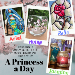 The image for Session 3: A Princess a Day, ages 6-10