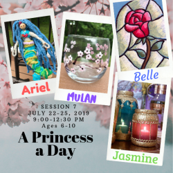 The image for Session 7: A Princess a Day, ages 6-10